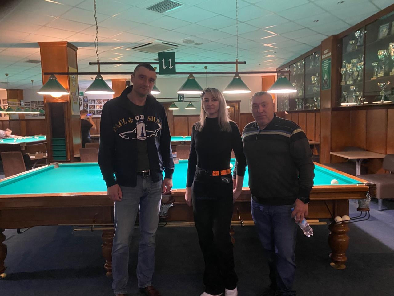 Команда министерства вышла в четвертьфинал соревнований по бильярду